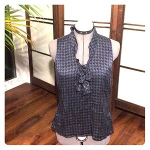 Sleeveless Caslon Blouse